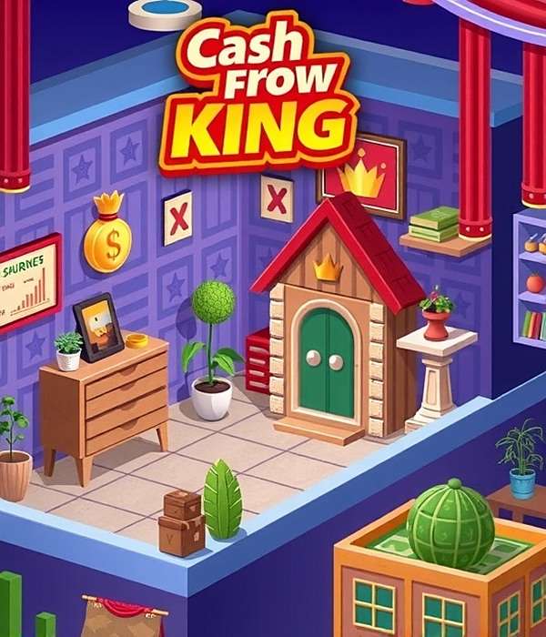 Cash Flow King Gameplay Screenshot Cash Flow King gameplay showing a player managing a small business in India